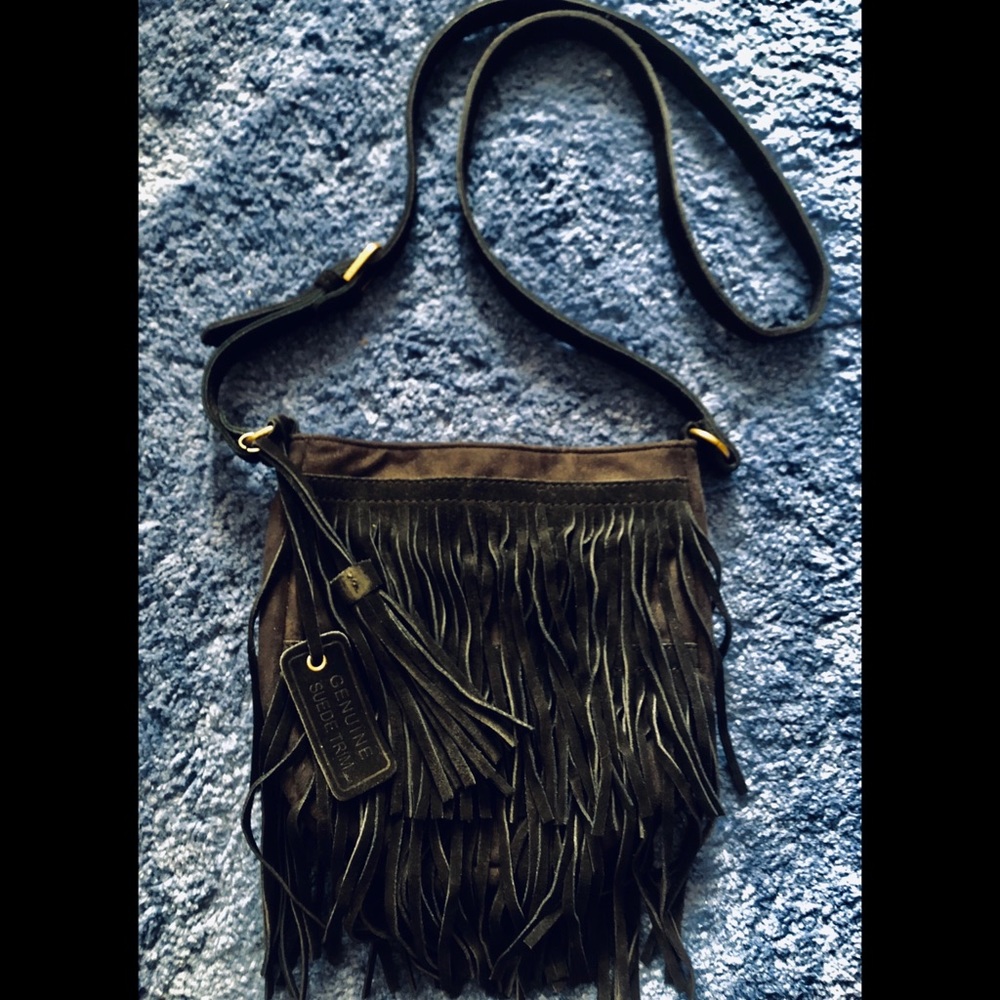 NWOT: Mossimo Supply Co Fringe Crossbody Purse